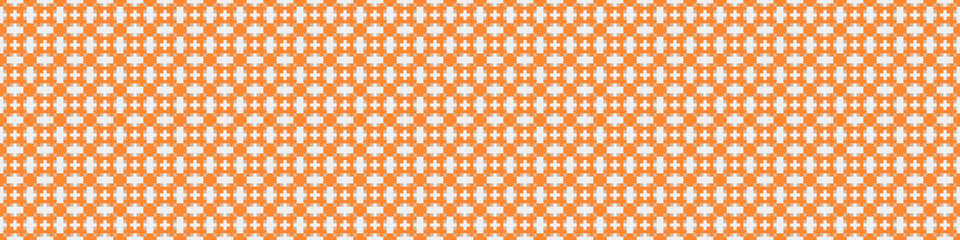Abstract Cross Pattern Dots Logo generative computational art illustration