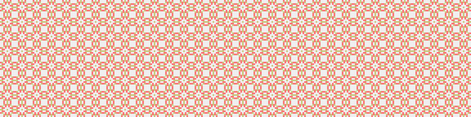 Abstract Cross Pattern Dots Logo generative computational art illustration