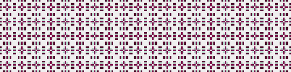 Abstract Cross Pattern Dots Logo generative computational art illustration