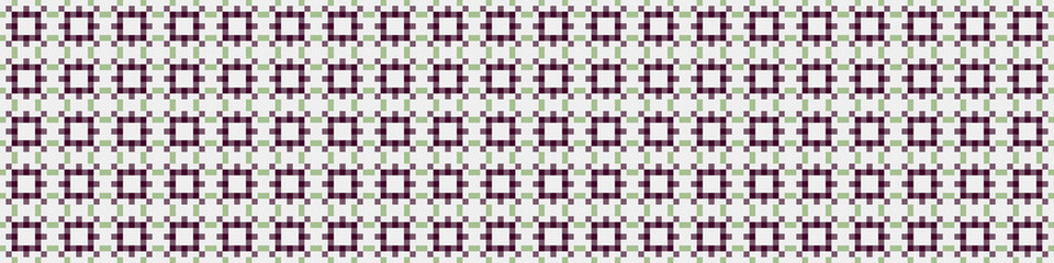 Fototapeta premium Abstract Cross Pattern Dots Logo generative computational art illustration