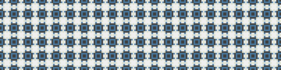 Abstract Cross Pattern Dots Logo generative computational art illustration