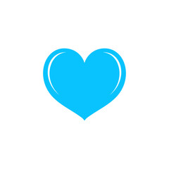 Heart icon flat