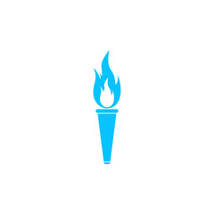 Torch icon flat