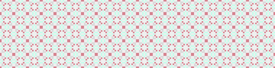 Abstract Cross Pattern Dots Logo generative computational art illustration