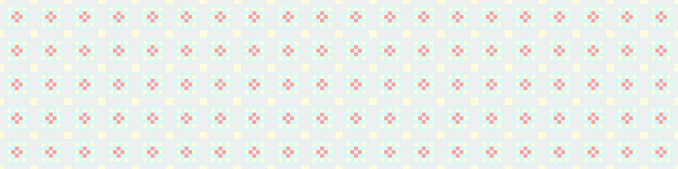 Abstract Cross Pattern Dots Logo generative computational art illustration