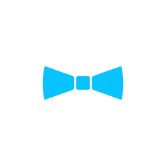 Simple Bow Tie icon flat