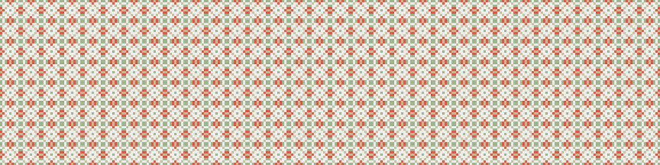 Abstract Cross Pattern Dots Logo generative computational art illustration