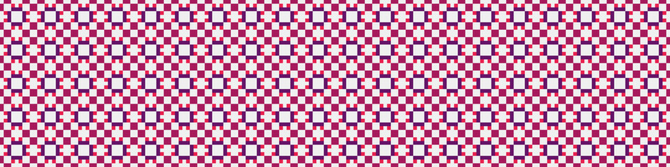 Abstract Cross Pattern Dots Logo generative computational art illustration