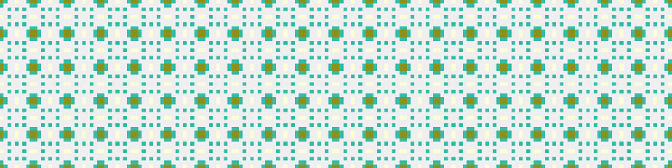 Abstract Cross Pattern Dots Logo generative computational art illustration