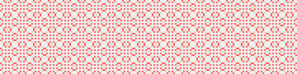 Abstract Cross Pattern Dots Logo generative computational art illustration
