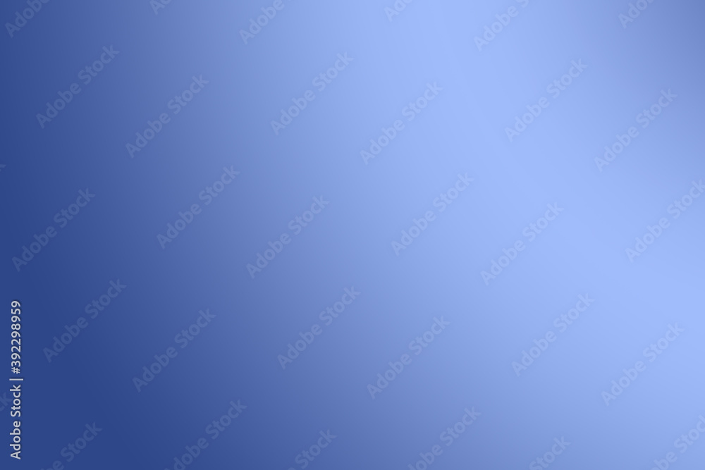 Wall mural gradient with blue color. modern texture background, degrading fragments, smooth shape transition an