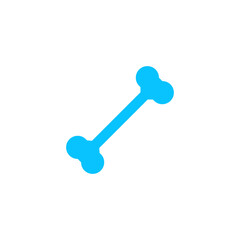 Dog Bone icon flat