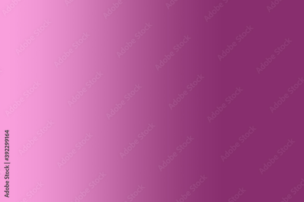 Wall mural gradient with pink color. modern texture background, degrading fragments, smooth shape transition an
