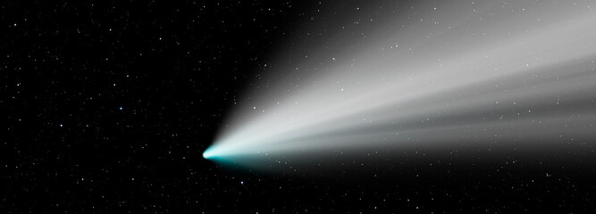 Comet on the space"Elements of this image furnished by NASA " © muratart