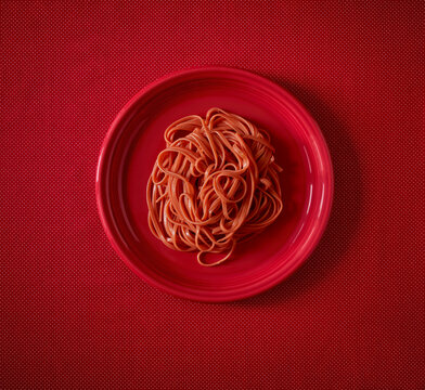 Red pasta