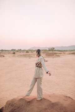 Desert safari in India