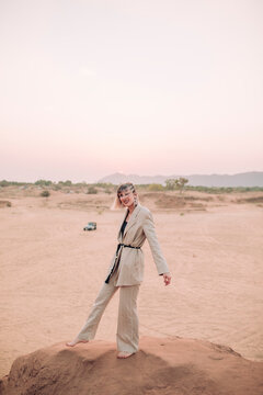 Desert safari in India
