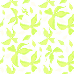 Digital download of clean and romantic seamless pattern in green color