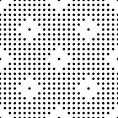 Seamless pattern. Circles ornament. Dots motif. Geometric wallpaper. Simple shapes backdrop. Rounds motif. Ethnic background. Digital paper, textile print, web design, abstract. Vector artwork.