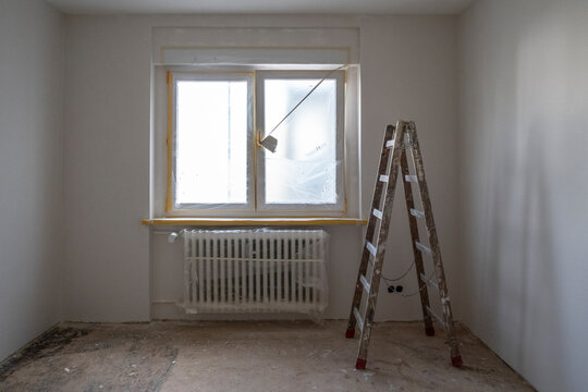 Freshly Painted room
