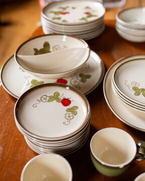 Vintage Floral China
