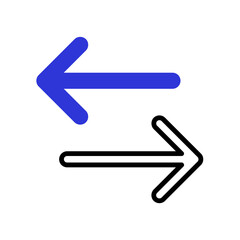 Obraz premium Arrow sign icon