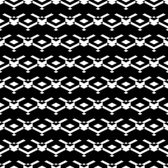 Seamless pattern. Rhombuses, chevrons, parallelograms, figures ornament. Geometric backdrop. Ethnic motif. Simple shapes background. Digital paper, textile print, web design, abstract wallpaper