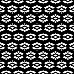 Seamless pattern. Rhombuses, figures ornament. Diamonds, shapes wallpaper. Geometric backdrop. Digital paper, textile print, web design, abstract. Shapes background. Ethnic motif. Vector artwork