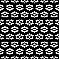 Seamless pattern. Rhombuses, figures ornament. Diamonds, shapes wallpaper. Geometric backdrop. Digital paper, textile print, web design, abstract. Shapes background. Ethnic motif. Vector artwork
