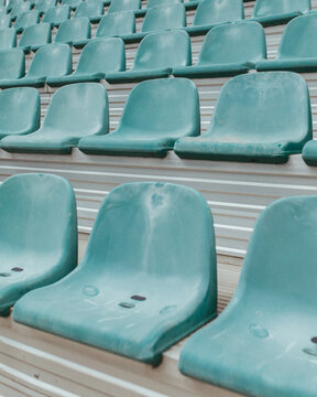 Blue Seats at Stadium