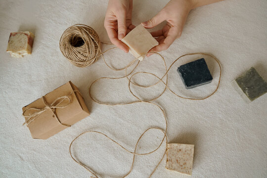 hobby to make a beautiful hand made natural soap from environmental products