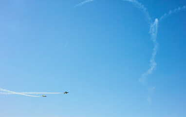 airshow jet planes