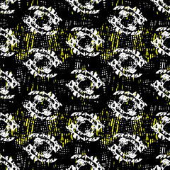 black and white seamless pattern