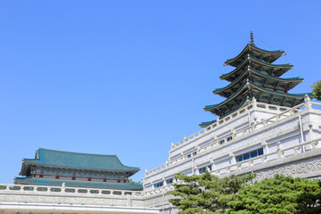 Obraz premium National folk museum of Korea