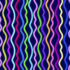 Seamless abstract pattern of vertical stripes. Vector stock illustration eps10.