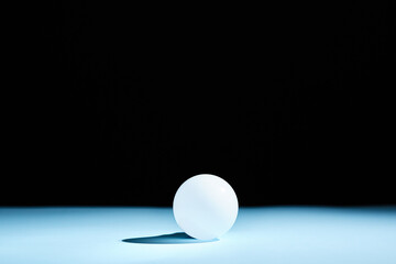 geometric ball with shadow, led bulb lamp, orb