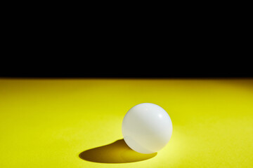 geometric ball with shadow, led bulb lamp, orb