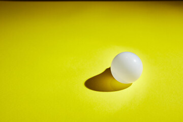 geometric ball with shadow, led bulb lamp, orb