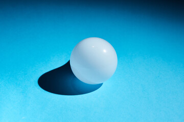 geometric ball with shadow, led bulb lamp, orb