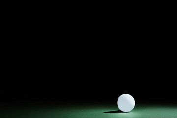 geometric ball with shadow, led bulb lamp, orb