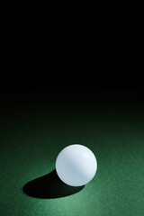 geometric ball with shadow, led bulb lamp, orb