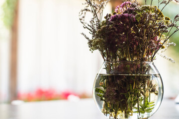 flowers in a vase