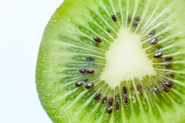 slice of kiwi fruit