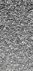 gravel of stones covering the ground