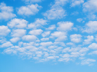 Clouds in the blue sky. Beautiful sky with clouds.
