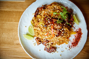 noodles with shrimp