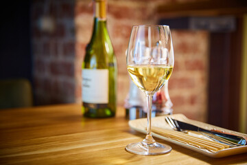 glass of wine