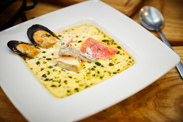 fish and soup