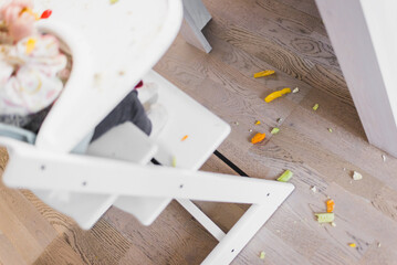 blw baby led weaning dirty hands and mess around