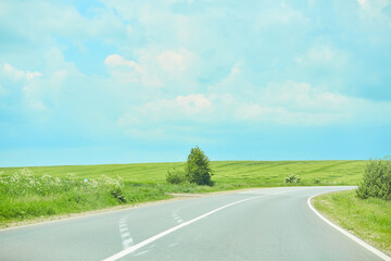 Fototapeta premium summer road